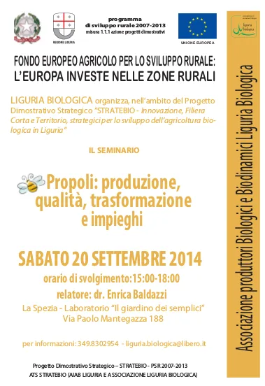Settembre: incontro a Spezia