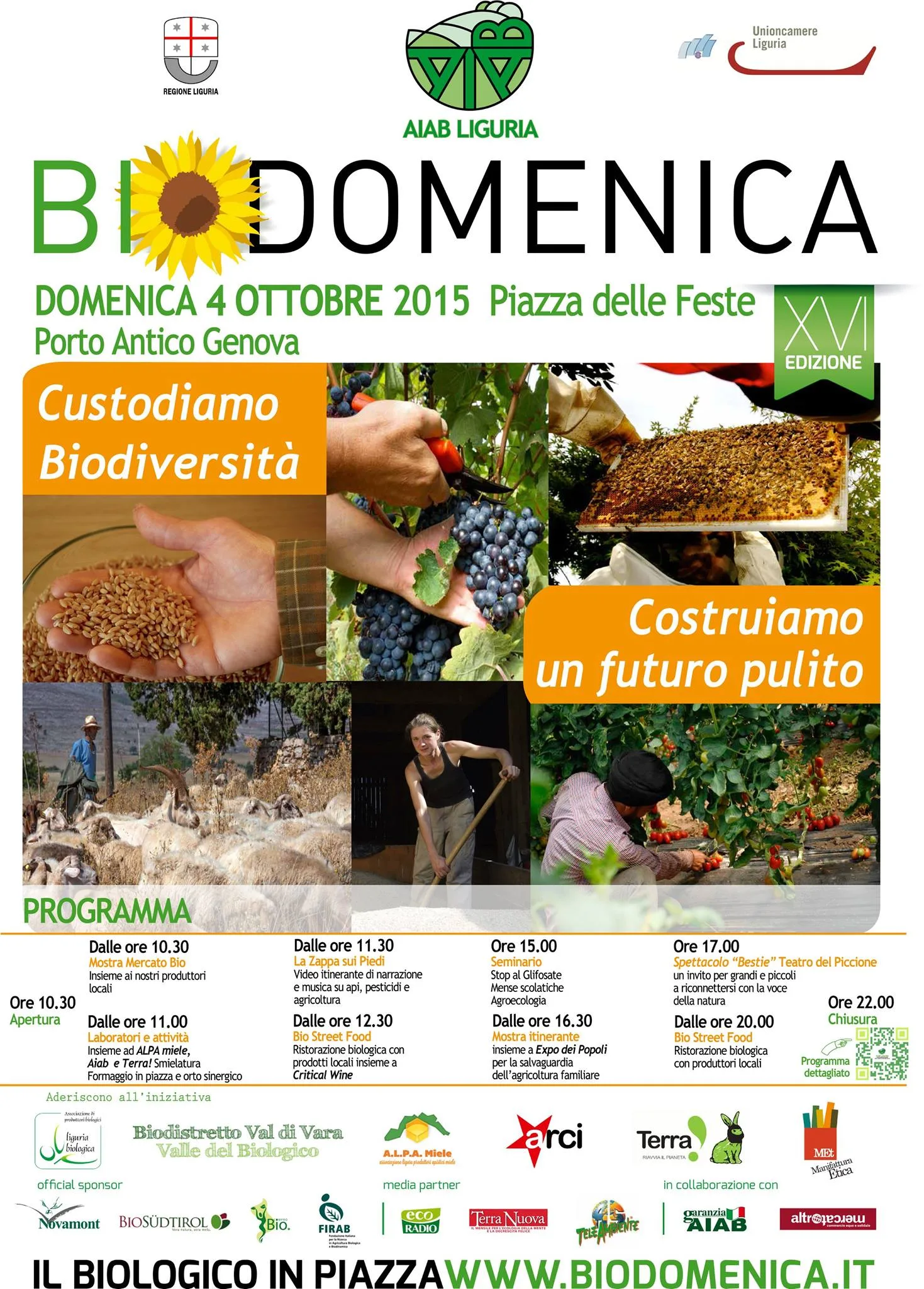 locandina Biodomenica 2015
