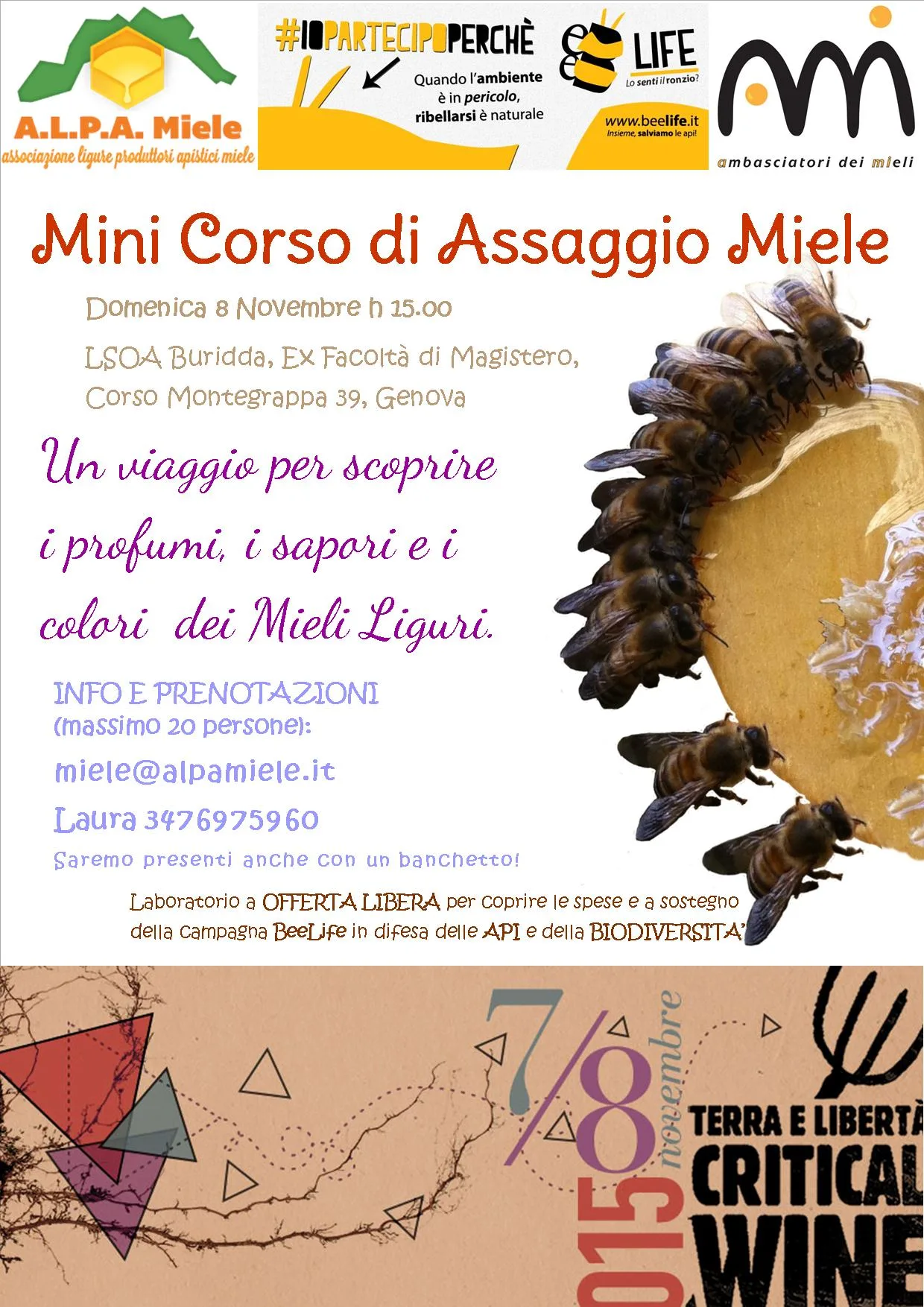 Laboratorio del Gusto, Critical Wine