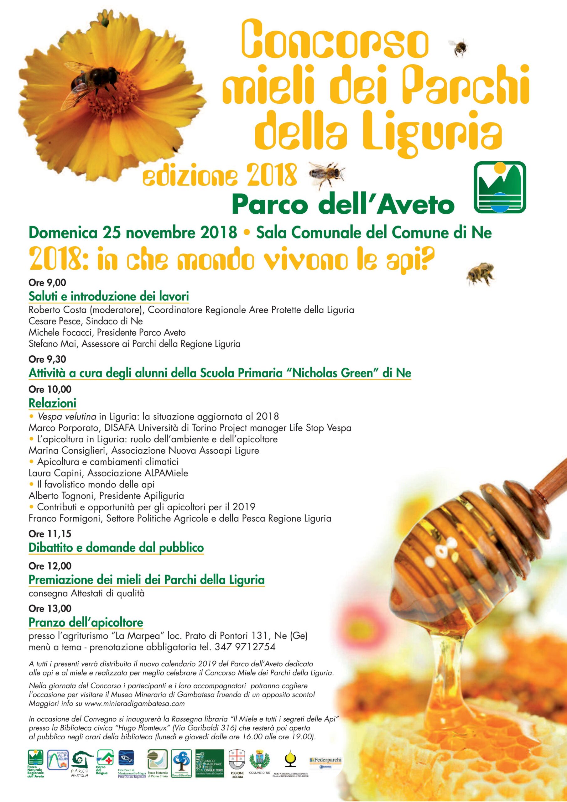 Convegno Mieli dei Parchi 2018