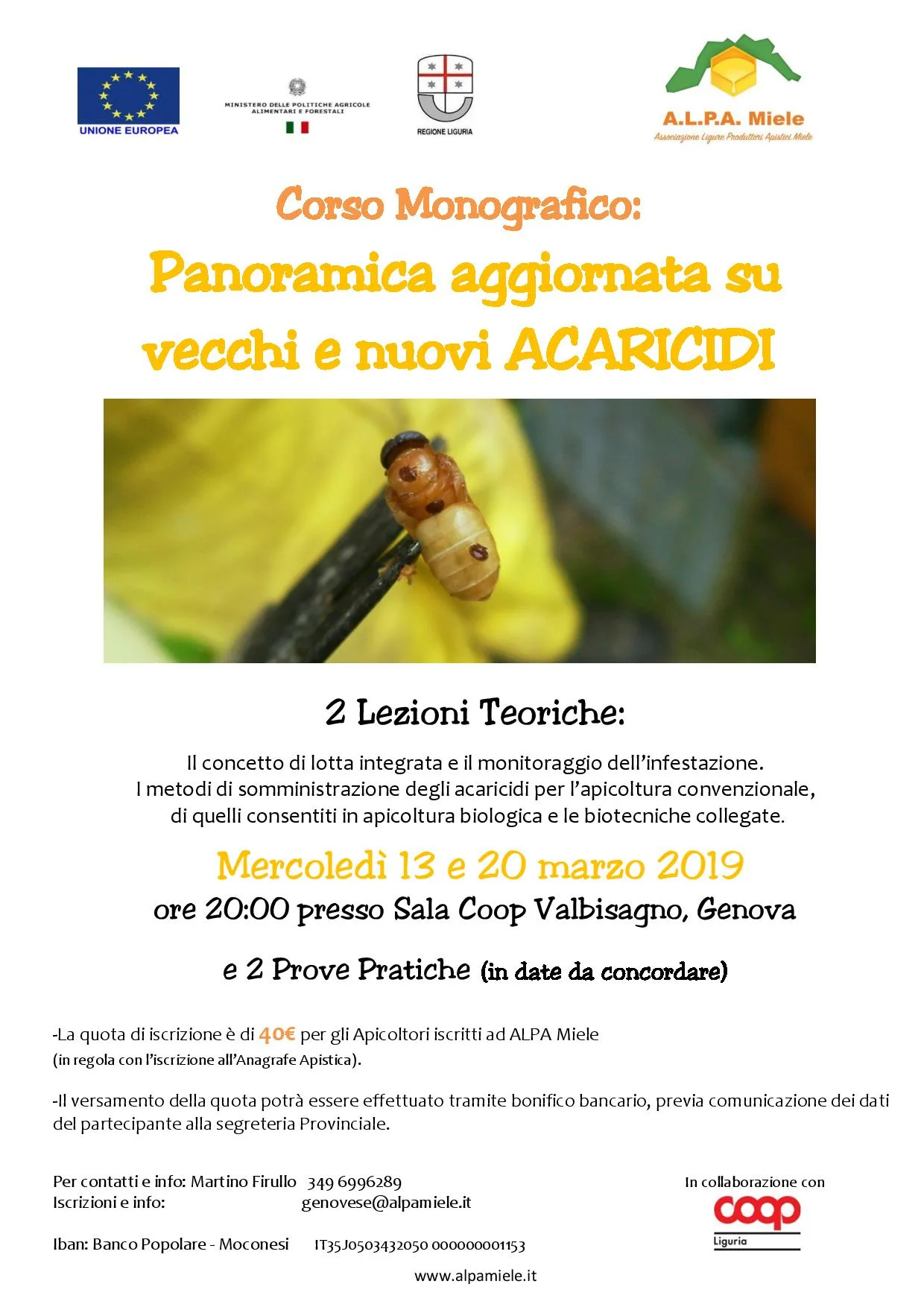 corso acaricidi GE 19 corso acaricidi GE 19