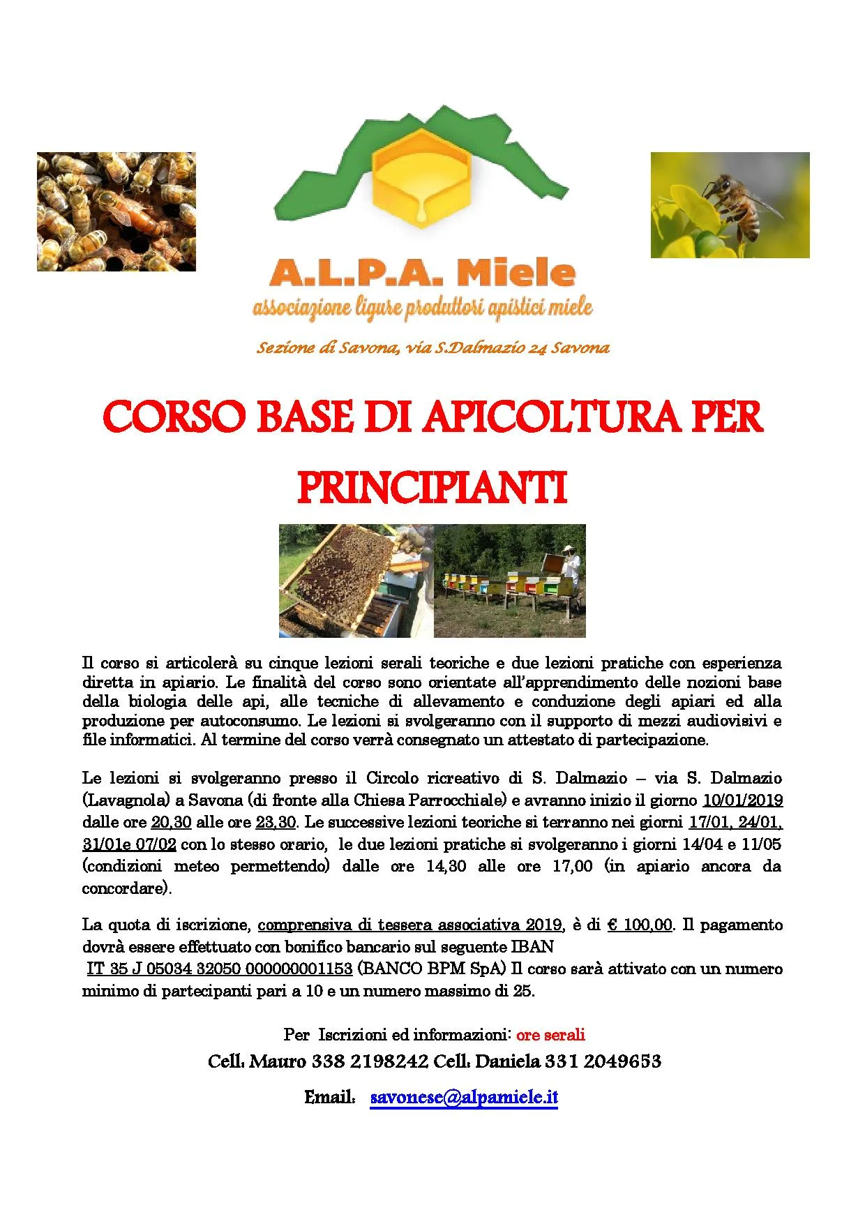 corso base SV 19