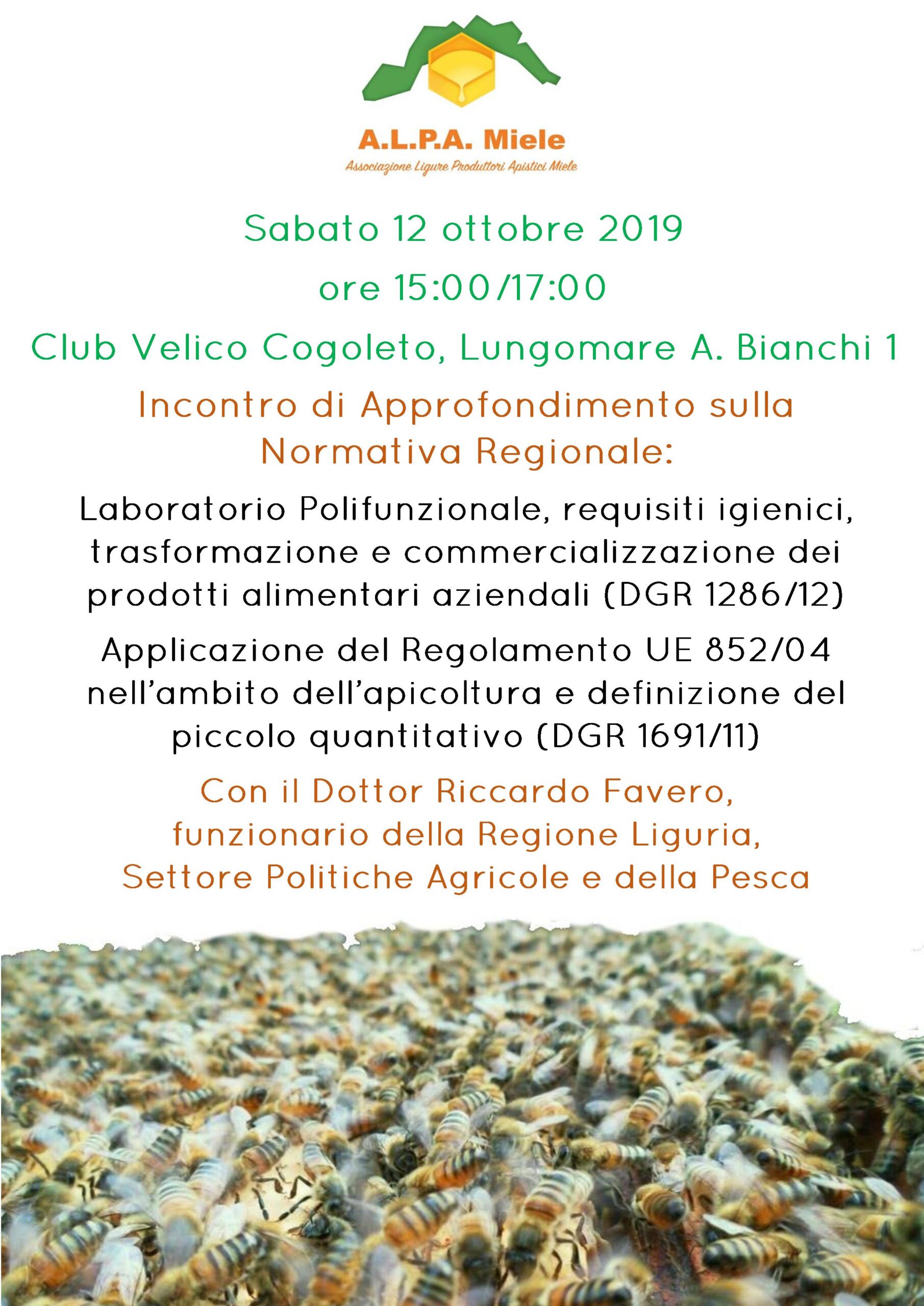 Incontro di Approfondimento sulla Normativa Regionale