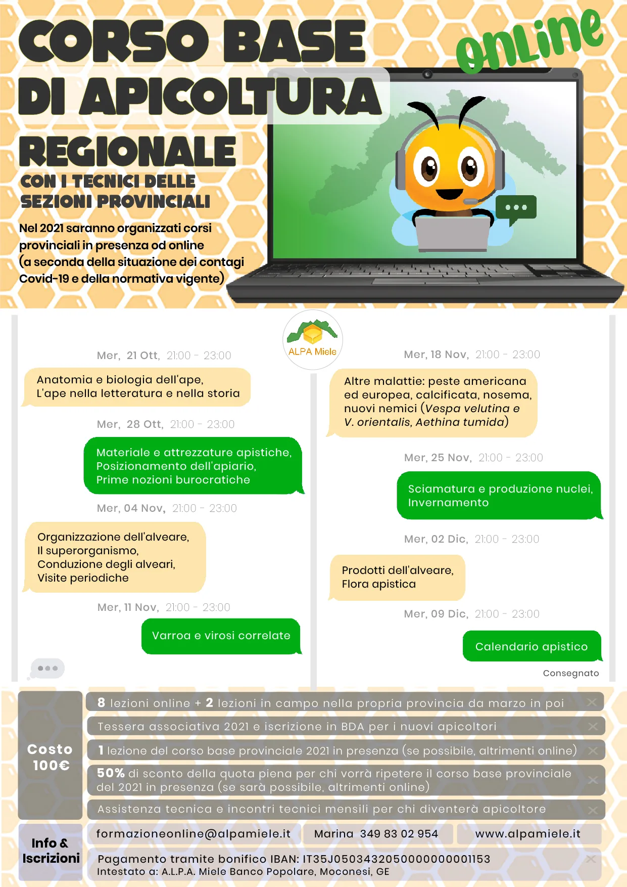 corso base apicoltura online