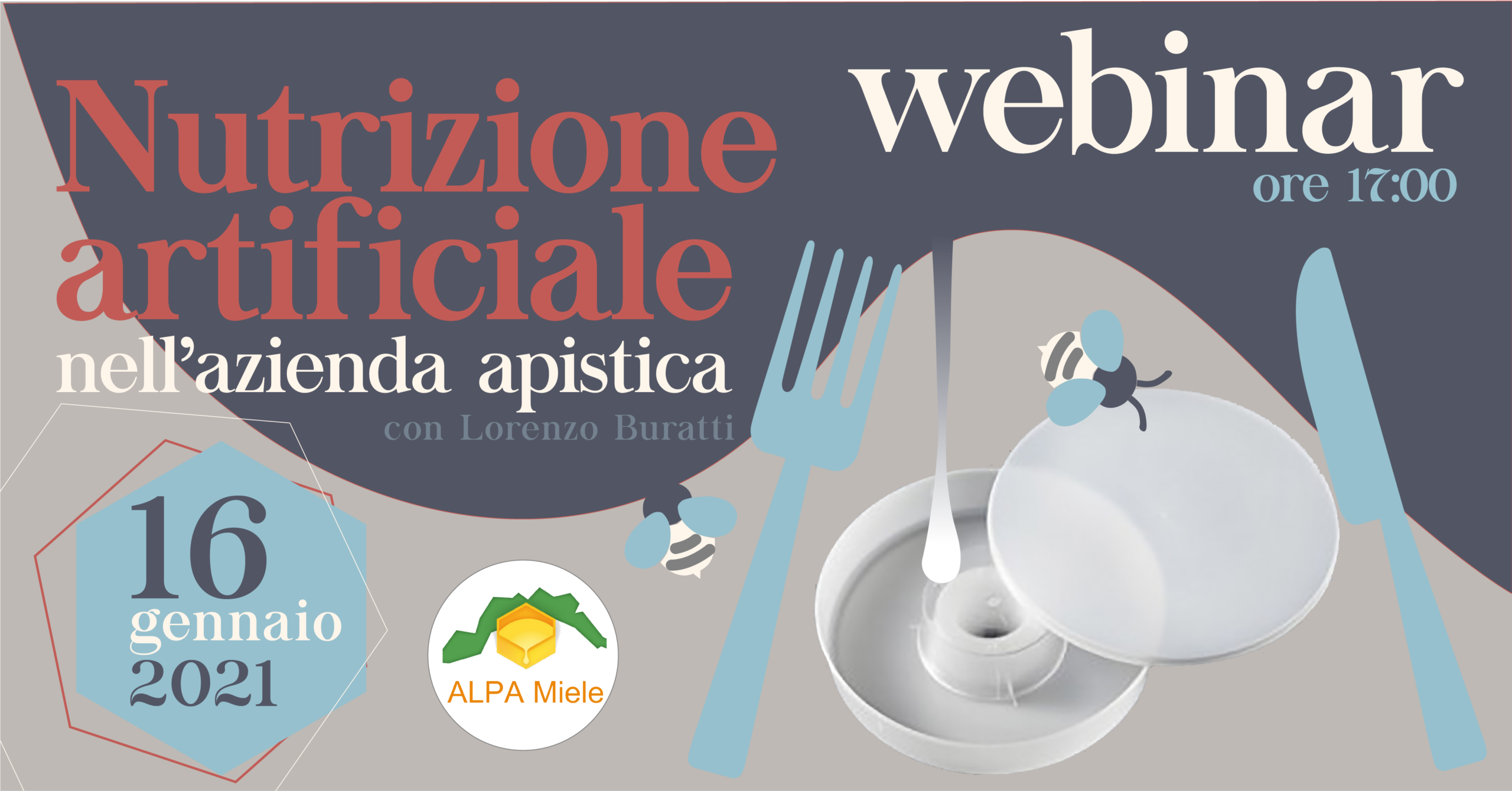 Webinar: Nutrizione Artificiale degli Alveari nell’Azienda Apistica