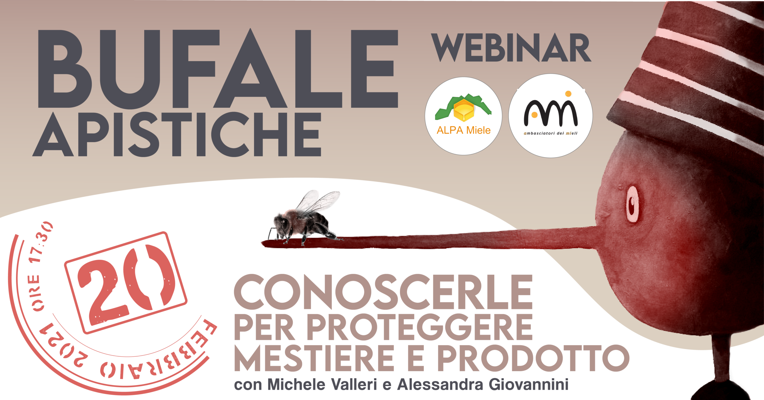 webinar: bufale su api e miele