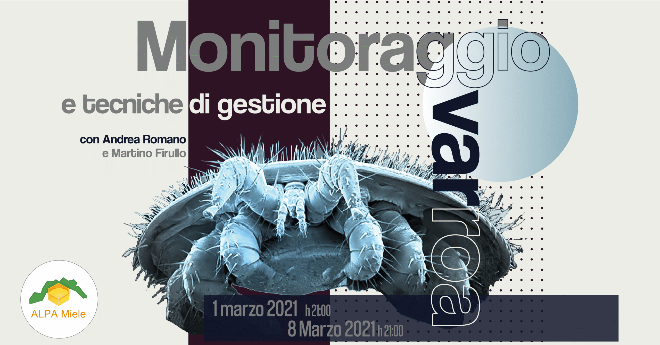 Corso Monografico: Monitoraggio Varroa e Tecniche di Contenimento