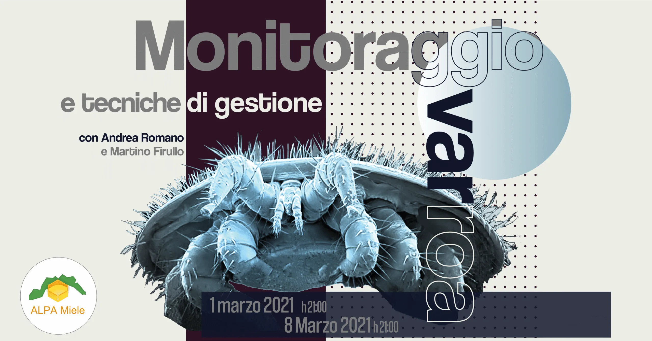 Corso Monografico: Monitoraggio Varroa e Tecniche di Contenimento