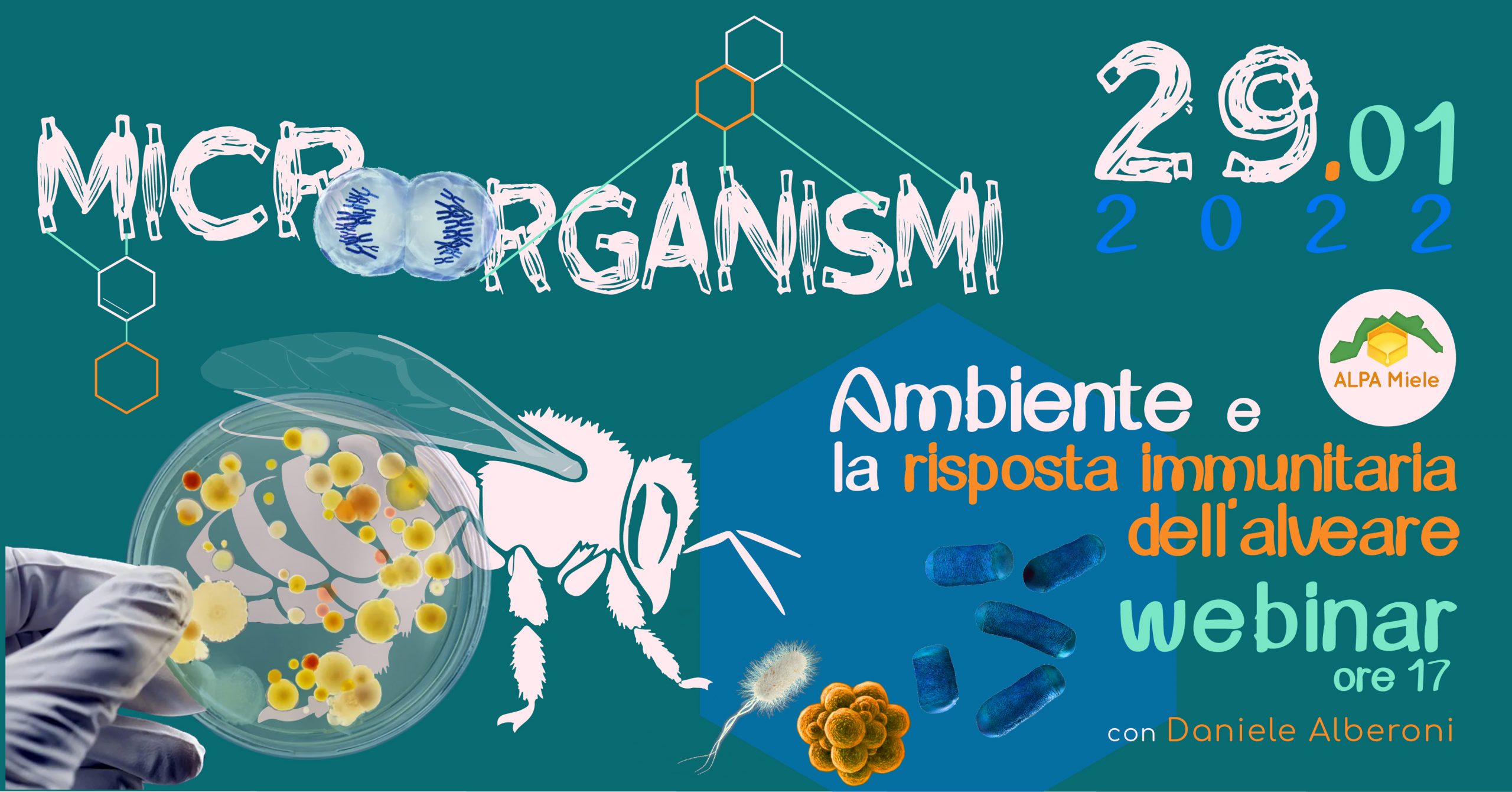 webinar: Microorganismi, Ambiente e la Risposta Immunitaria dell’Alveare