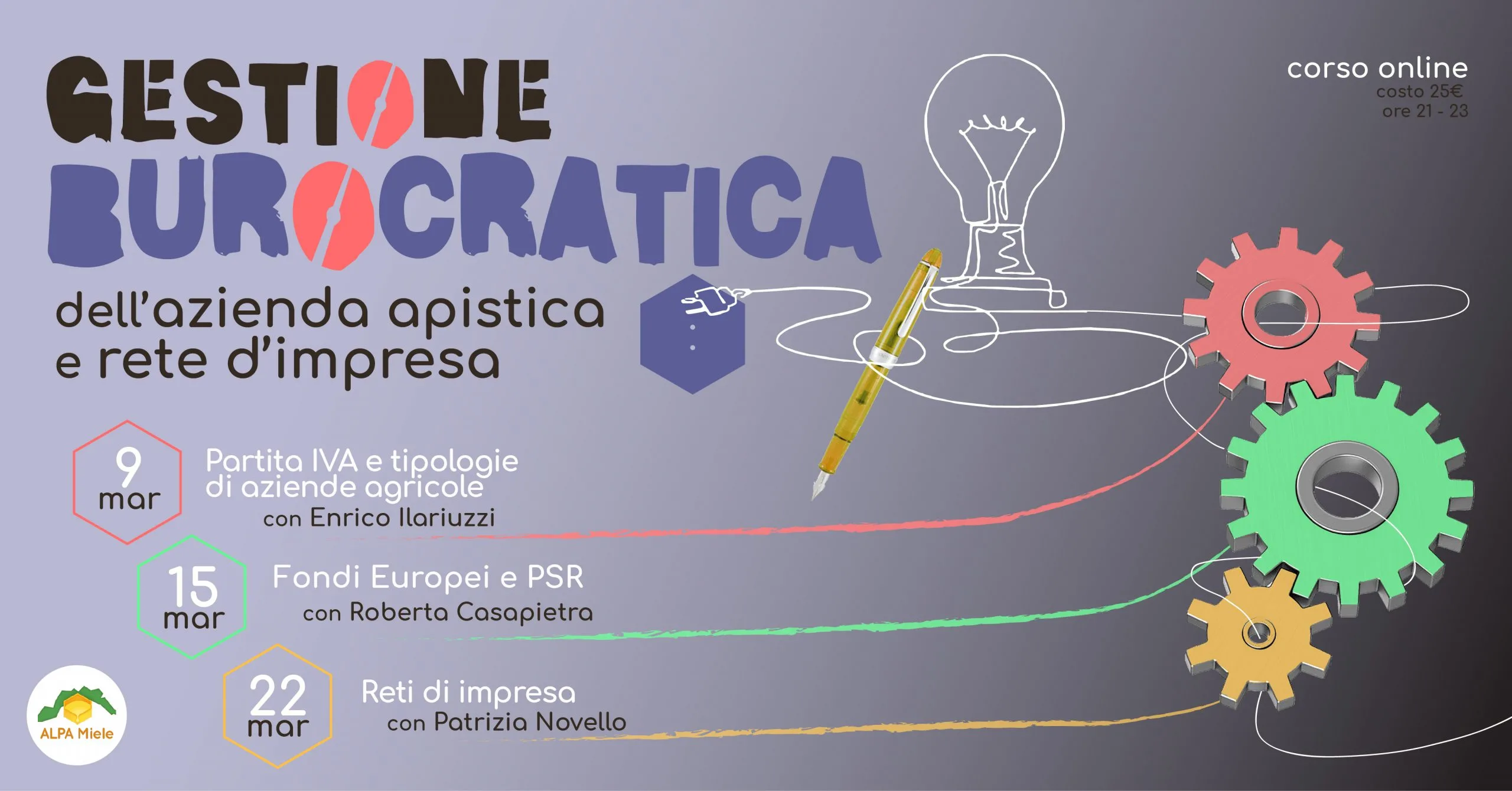 Corso Gestione Burocratica dell’Azienda Apistica e Rete d’Impresa