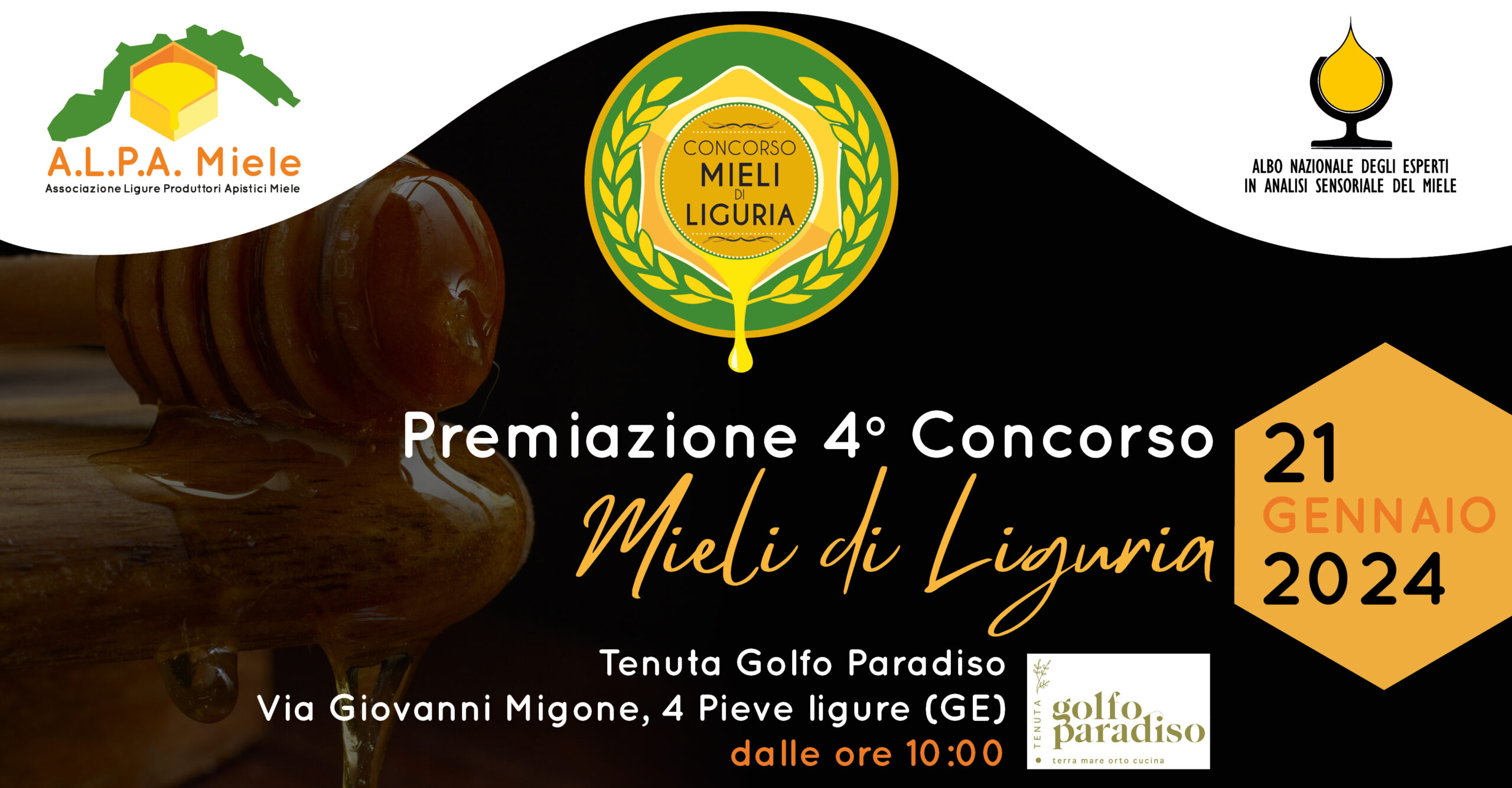 Premiazione 4° Concorso Mieli di Liguria