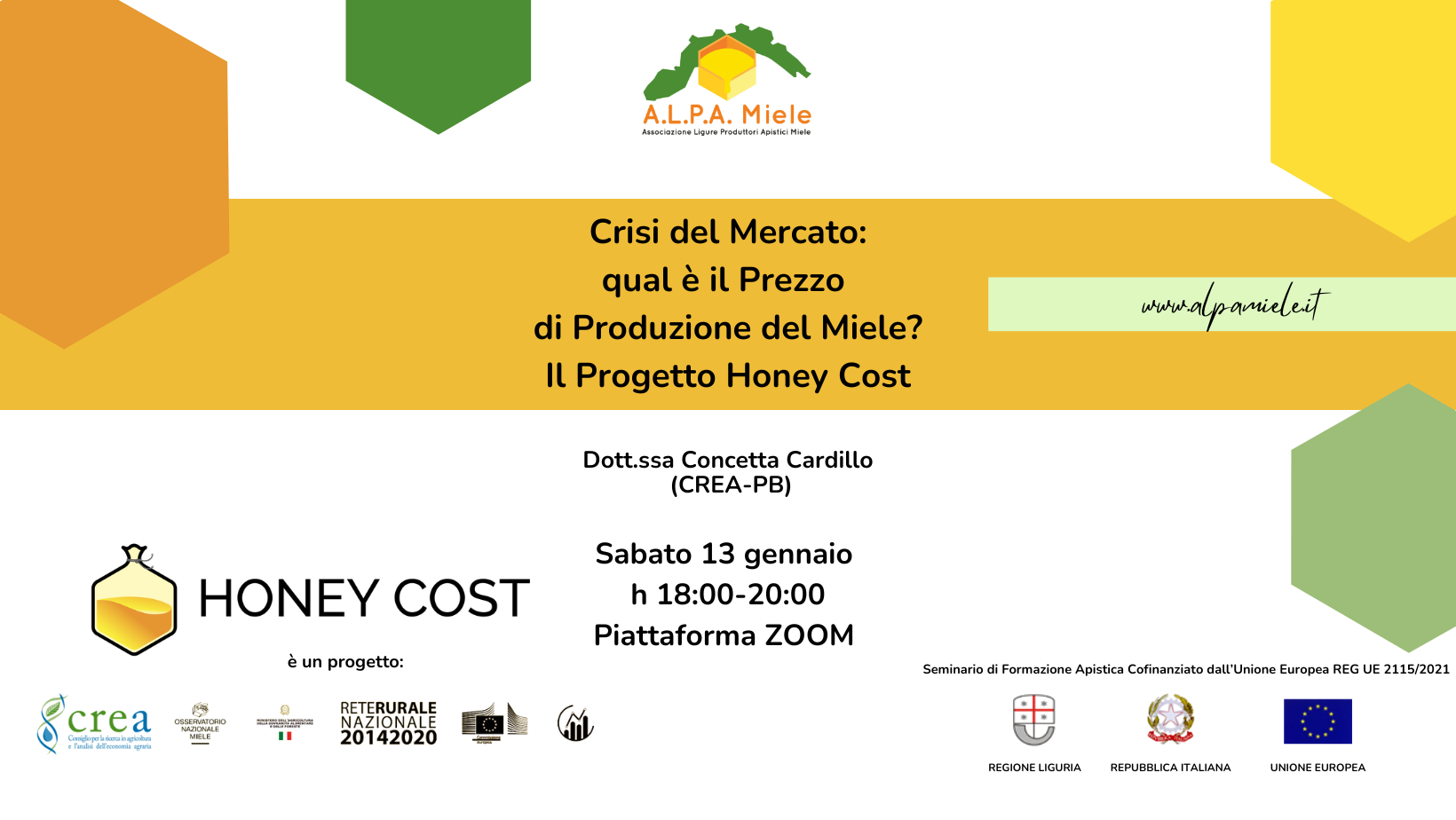 Webinar Honey Cost