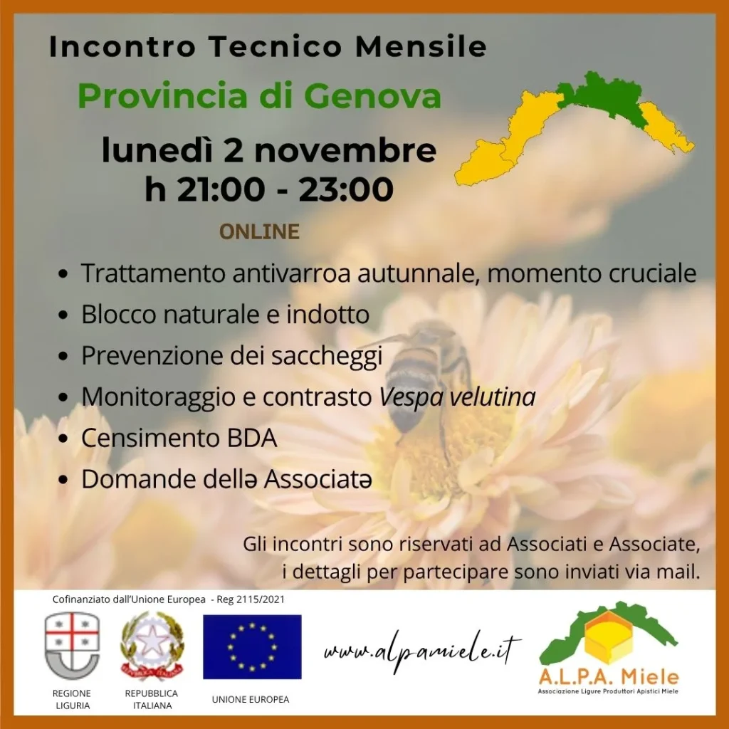 incontro tecnico genova novembre alpa 2026